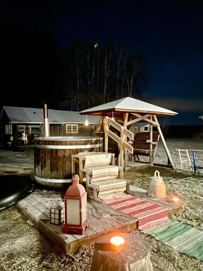 Beautiful Rural Experience With Reindeer Villa Tervola Luaran gambar